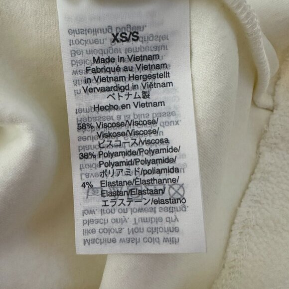 NWT HATCH X J.Crew Women Ivory Casual Dress Size 0 Maternity New - Picture 14 of 14